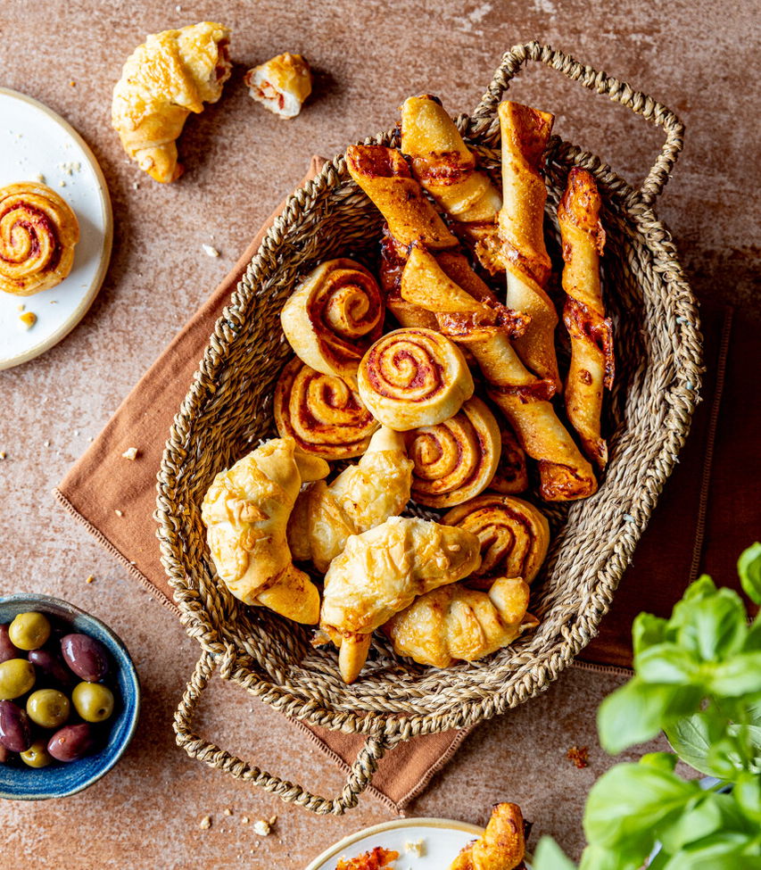 Pizza-Kleingebäck: Der perfekte Partysnack
