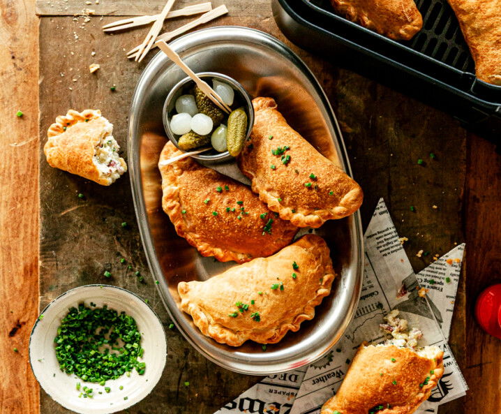 Pizzataschen „Flammkuchen-Style“