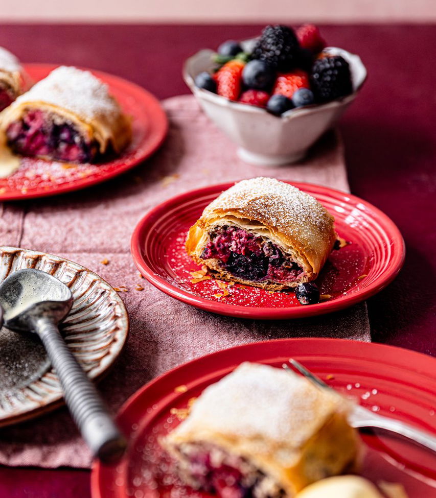 Beeren-Strudel Rezept