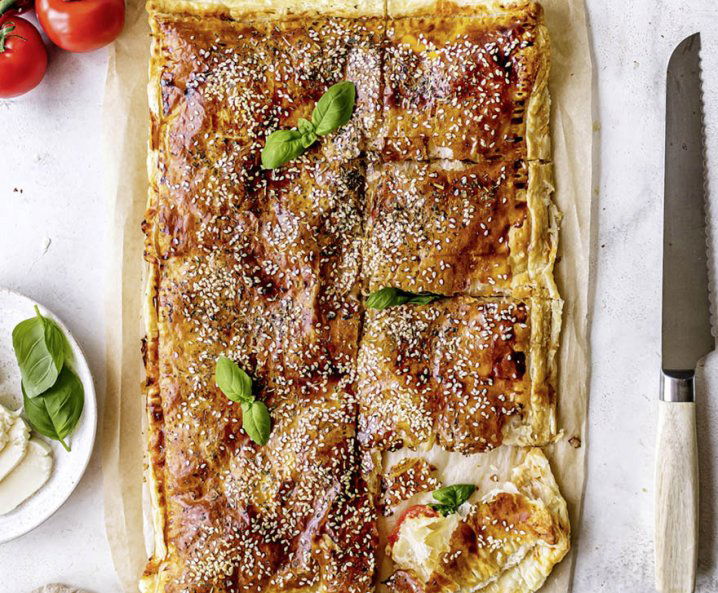Blätterteig-Bites Tomate-Mozzarella - Thermomix-Rezept
