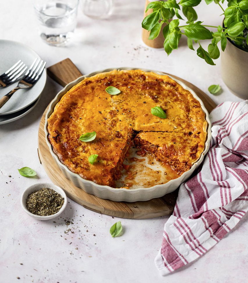 Bolognese Quiche - Thermomix-Rezept