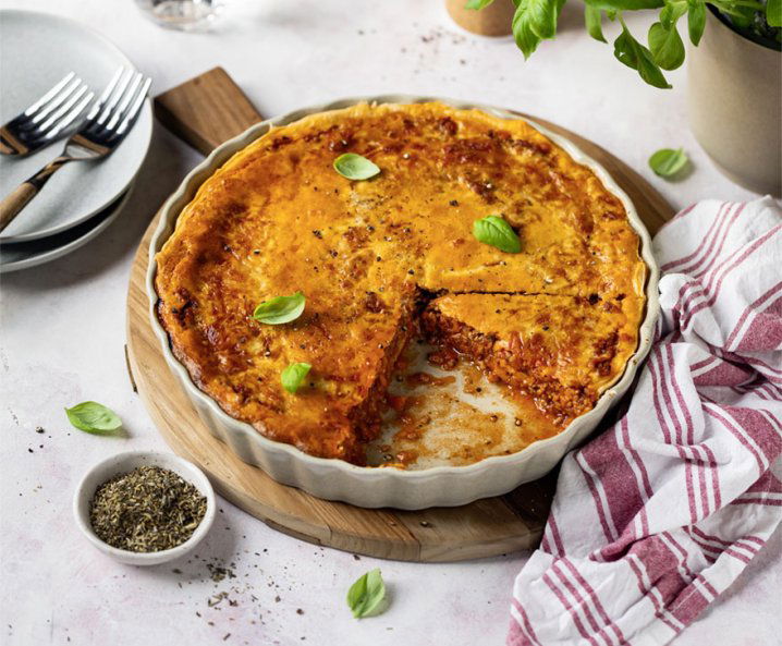 Bolognese Quiche - Thermomix-Rezept