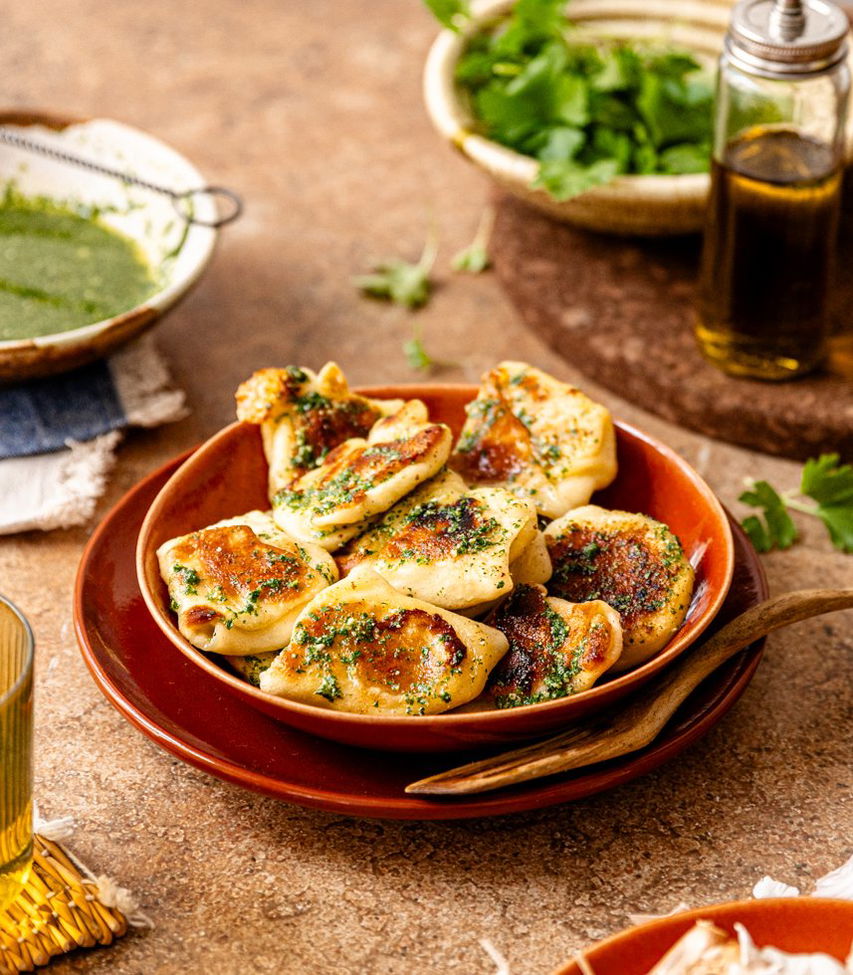 Cheesy Flammkuchen Bites