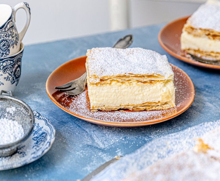 Einfache Cremeschnitten Rezept