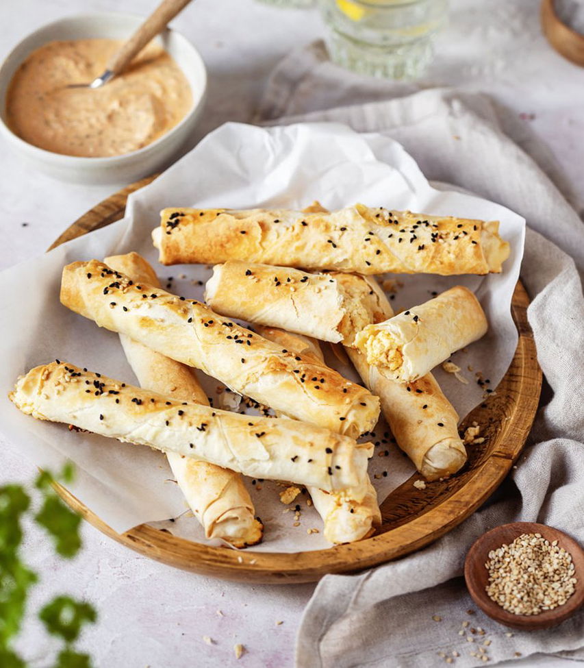 Einfache Börek aus Filoteig - Thermomix-Rezept