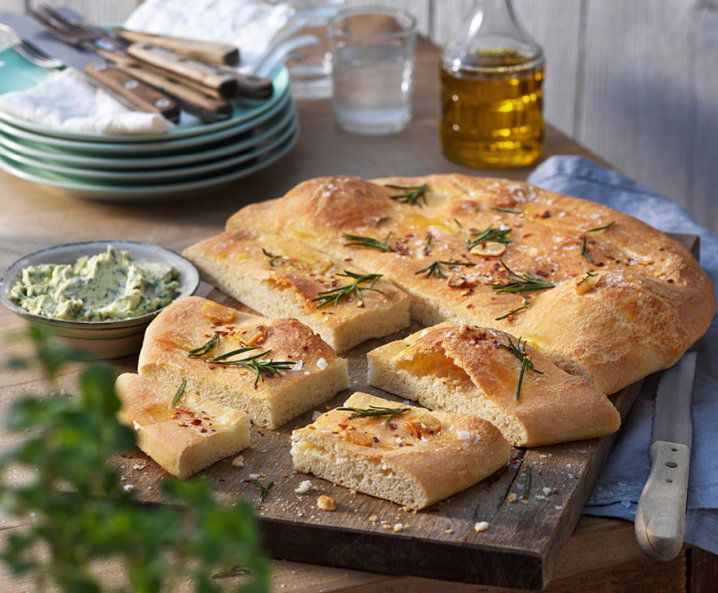 Ofenbrot mit Kräutern