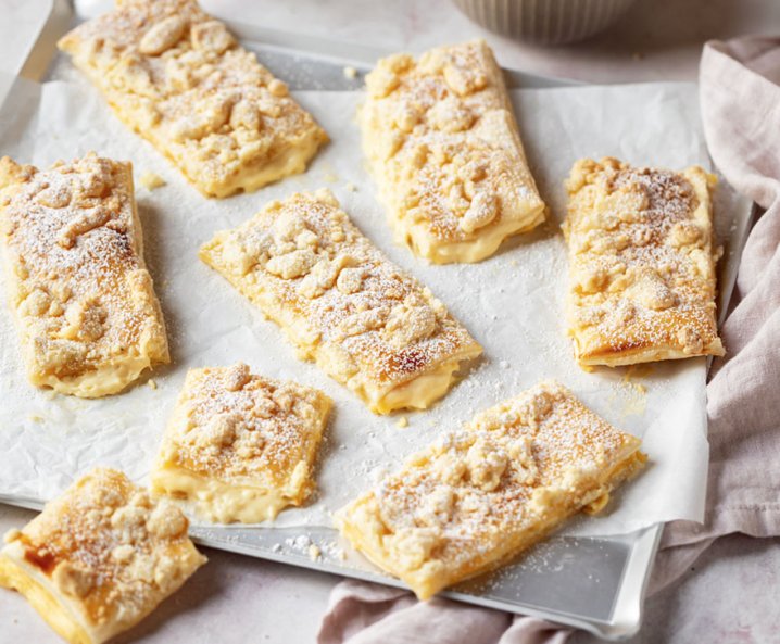 Va­nil­le-Streu­sel-Kis­sen - Thermomix-Rezept