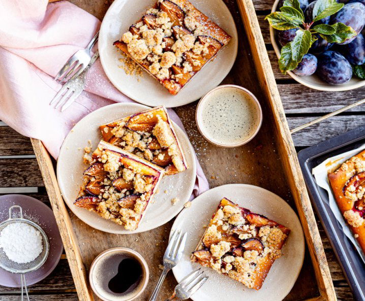 Zwetschkenfleck mit Streuseln