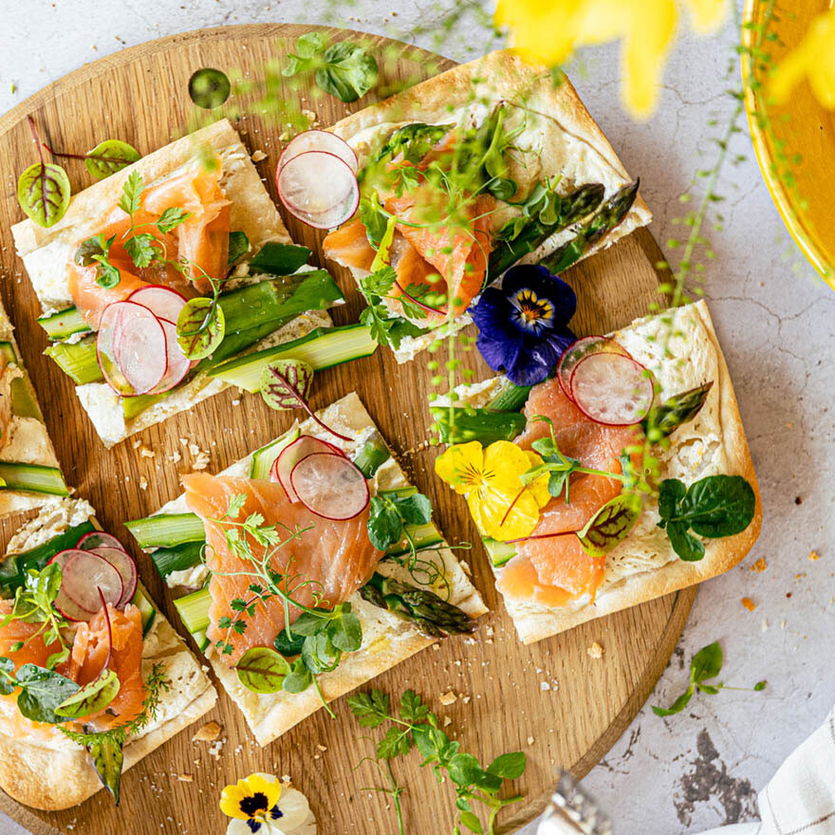 Brunch Ideen: Flammkuchen