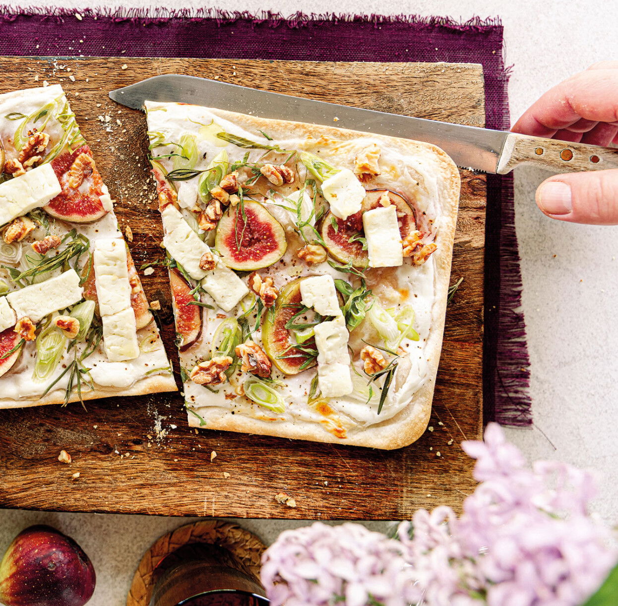 Genuss mit frischen Dinkelteigen