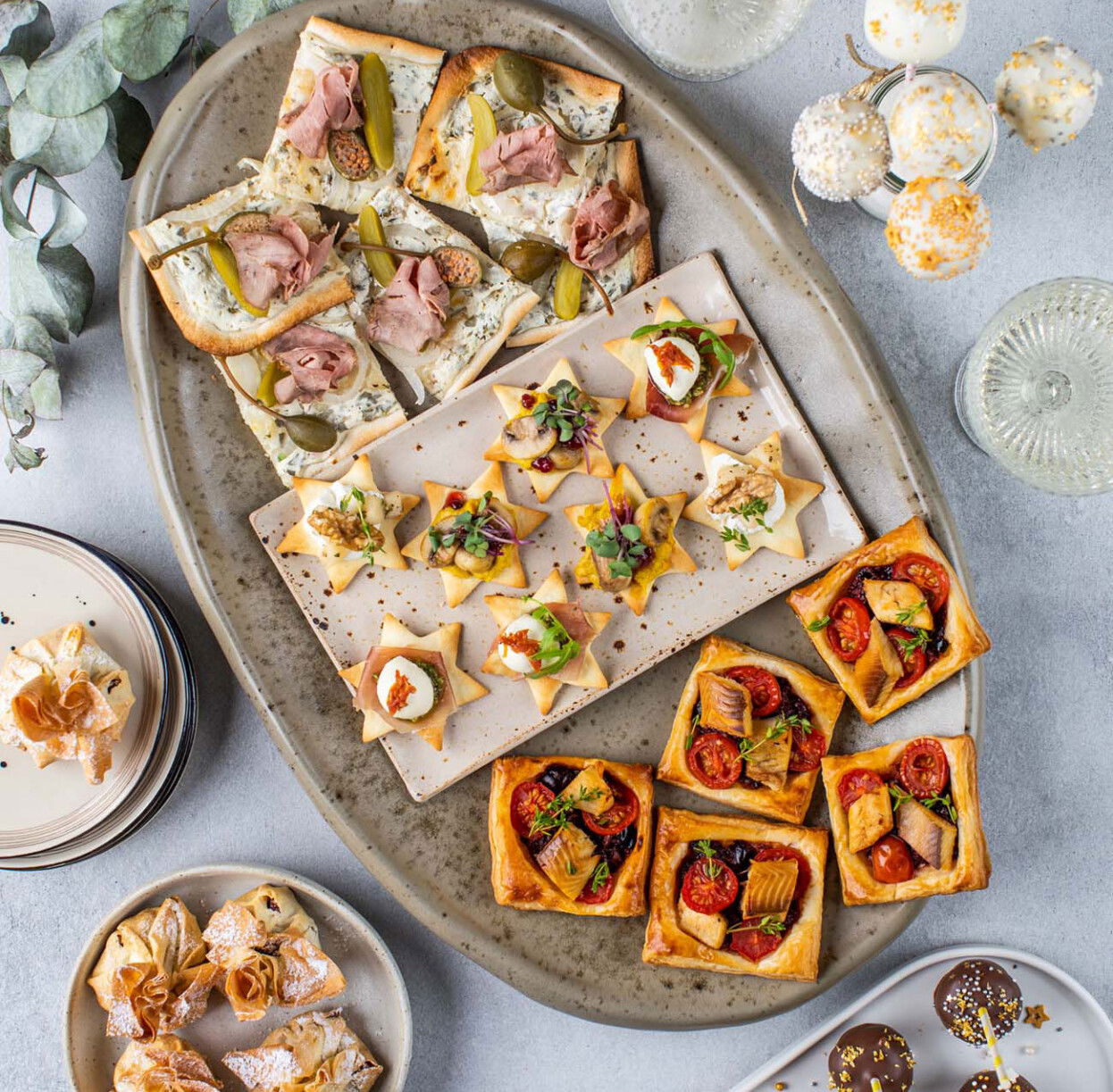 Festliches Fingerfood für Weihnachten