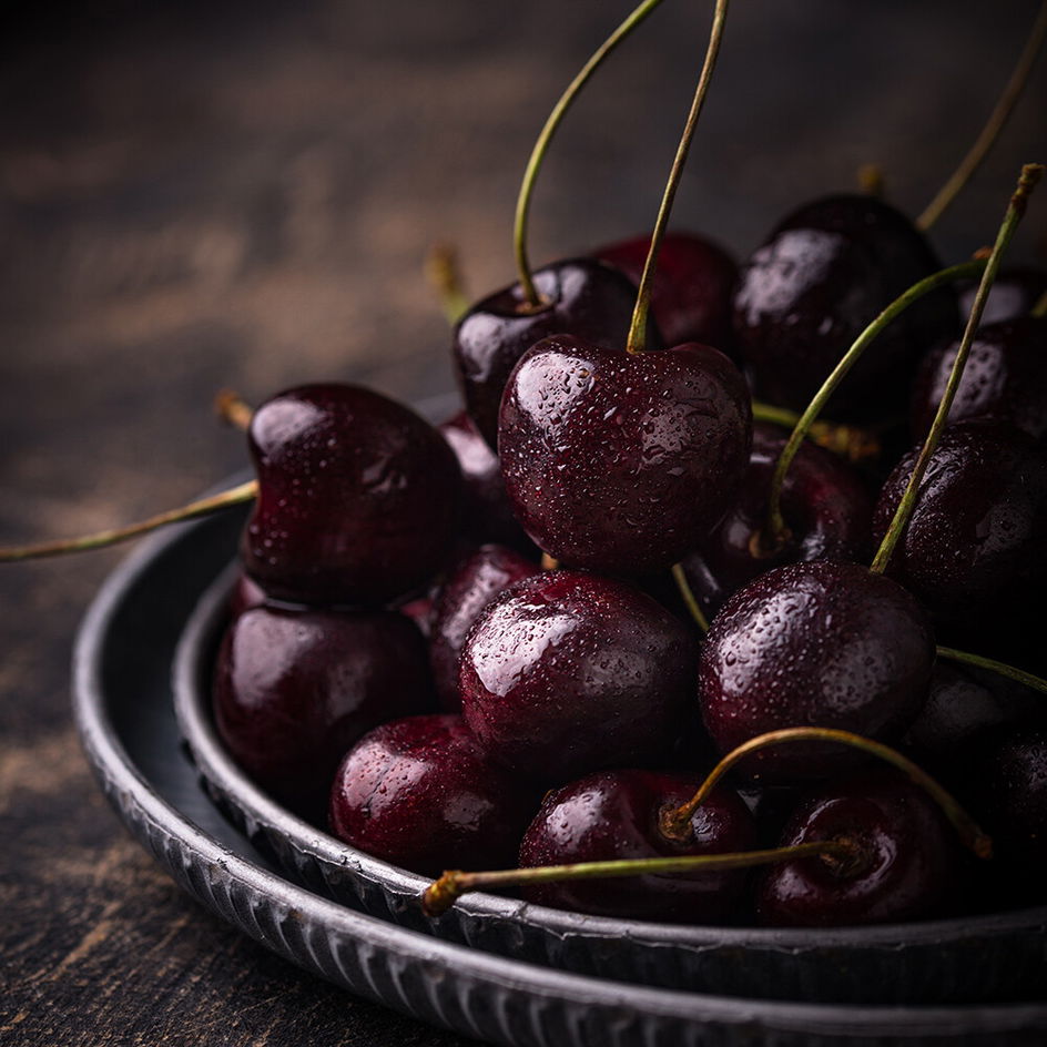 Kirschen nach Saison