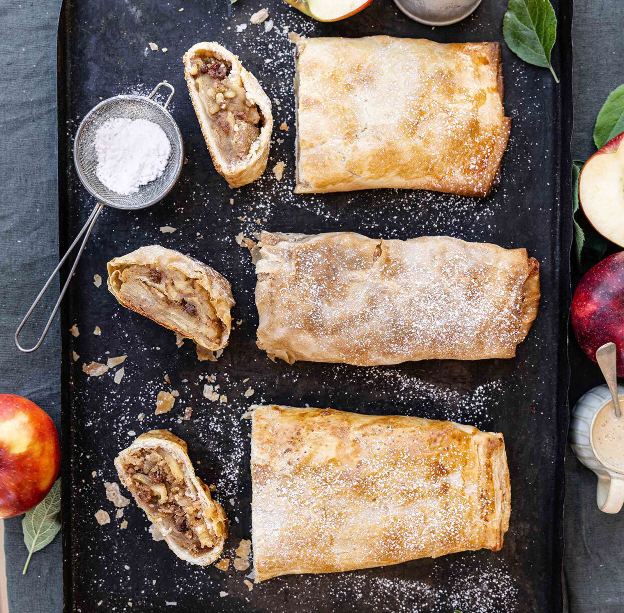 Vielfältige Strudelrezepte