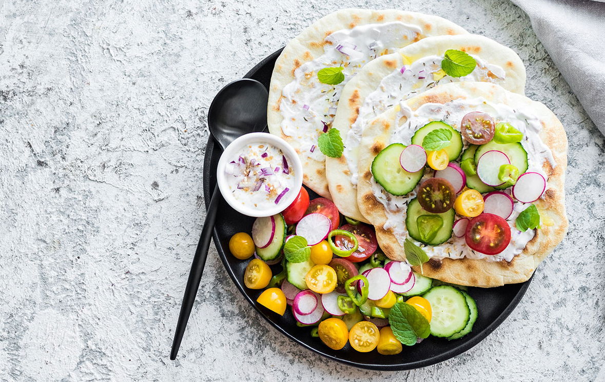 Vegetarische Rezepte: Gesund snacken