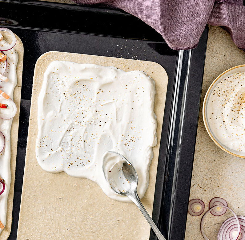 Flammkuchen bestreichen: 10 Varianten