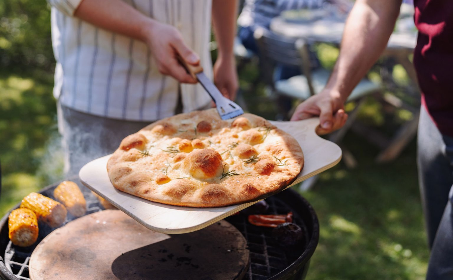 So heiß: Teige vom Grill