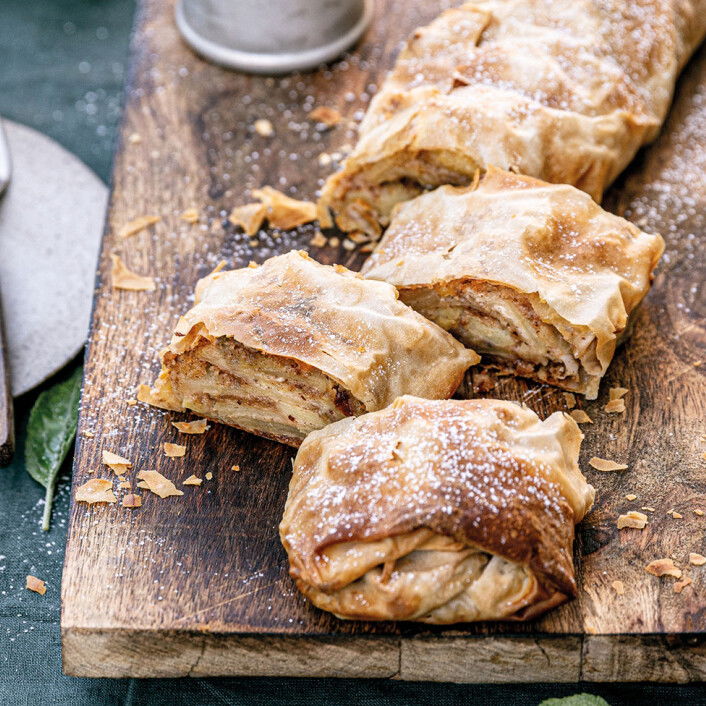 Apfelstrudel richtig backen