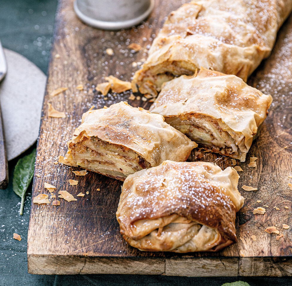 Apfelstrudel richtig backen
