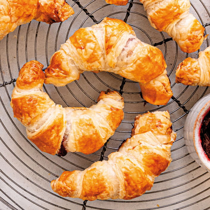 Schnelle Hörnchen falten