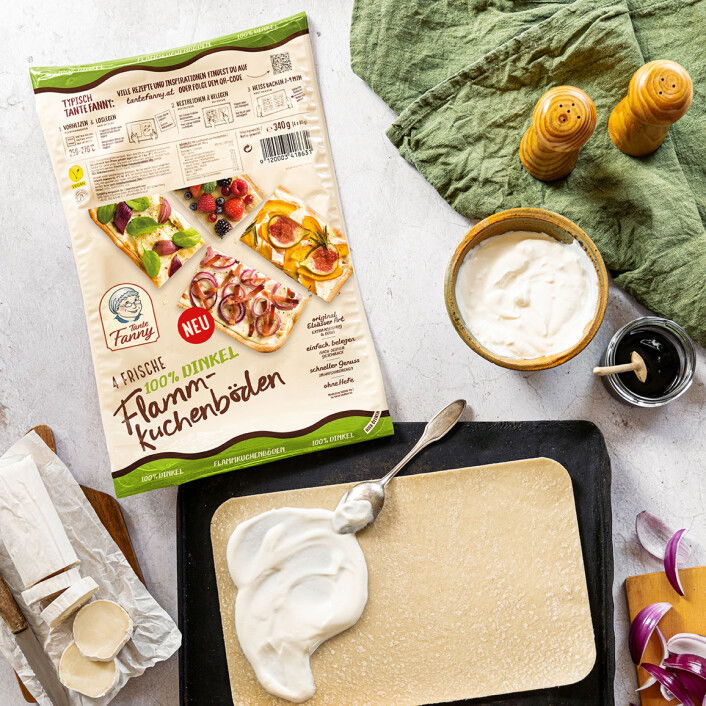 Tante Fanny Flammkuchenböden aufbewahren