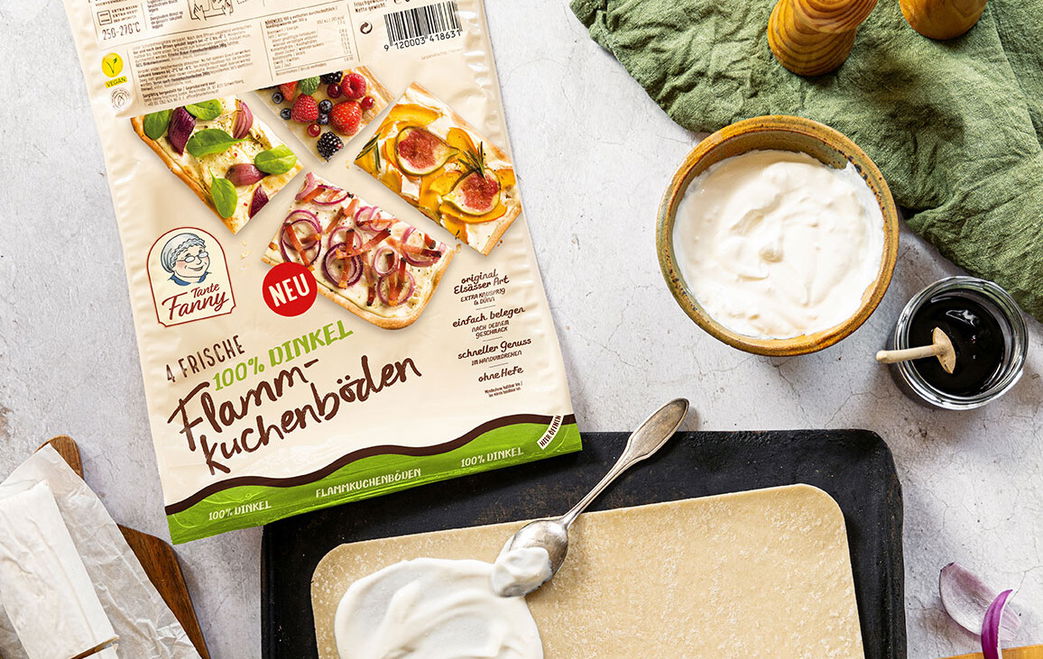 Tante Fanny Flammkuchenböden aufbewahren