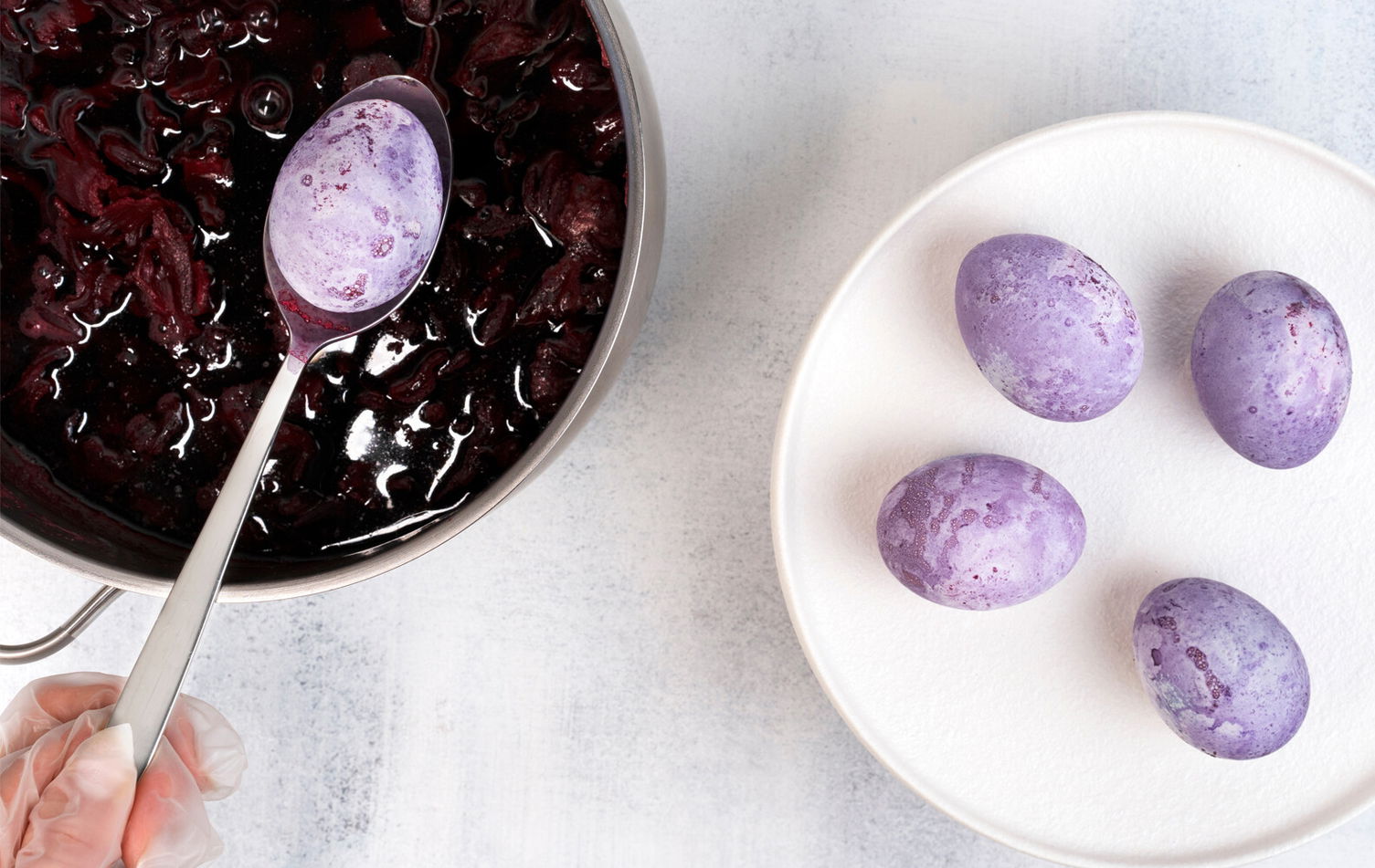 Ostereier natürlich färben