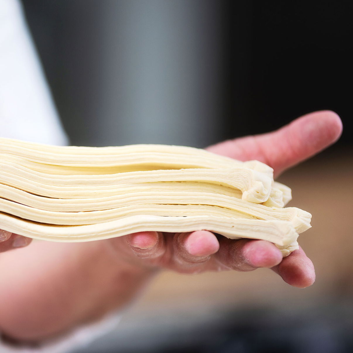 Welcher Teig wird für Croissants verwendet?