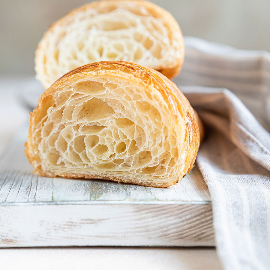 Echte Croissants haben Poren