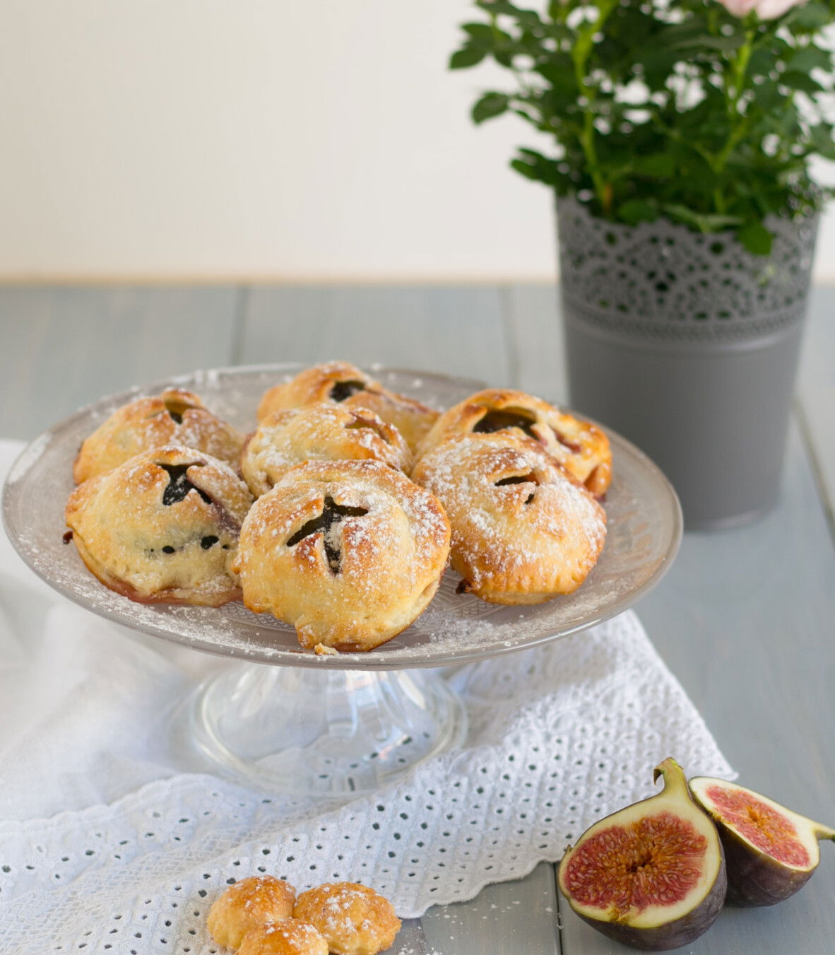 Feigentascherl mit Blätterteig