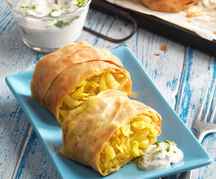 Ananas-Kraut-Curry Strudel Tante Fanny