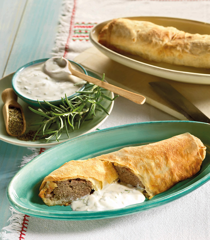 Burek mit Yufkateig
