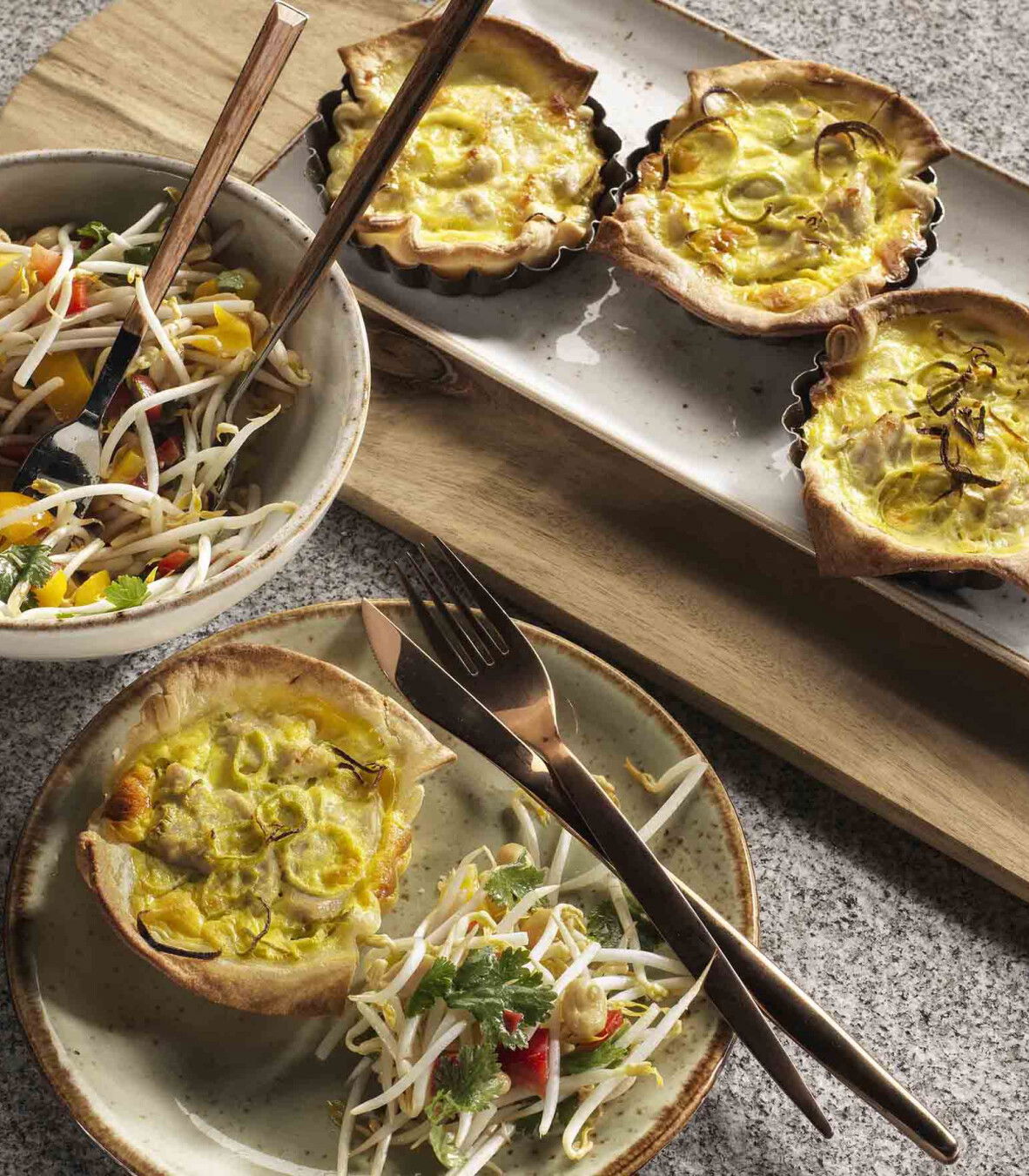 Curry-Tartelettes - Tante Fanny