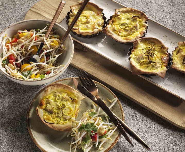 Curry-Tartelettes - Tante Fanny