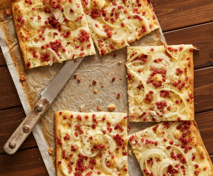 Elsässer Flammkuchen Rezept