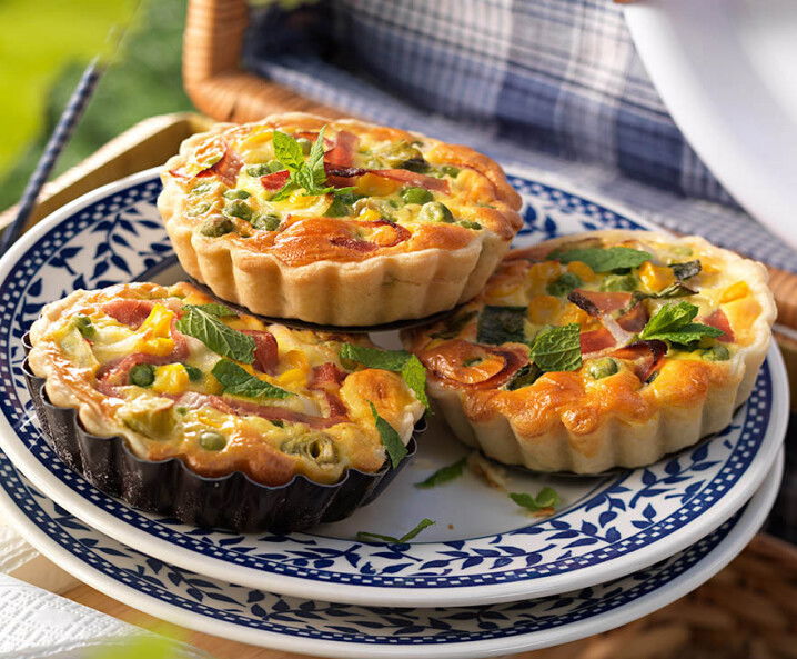 Erbsen-Schinken-Tartelettes Tante Fanny