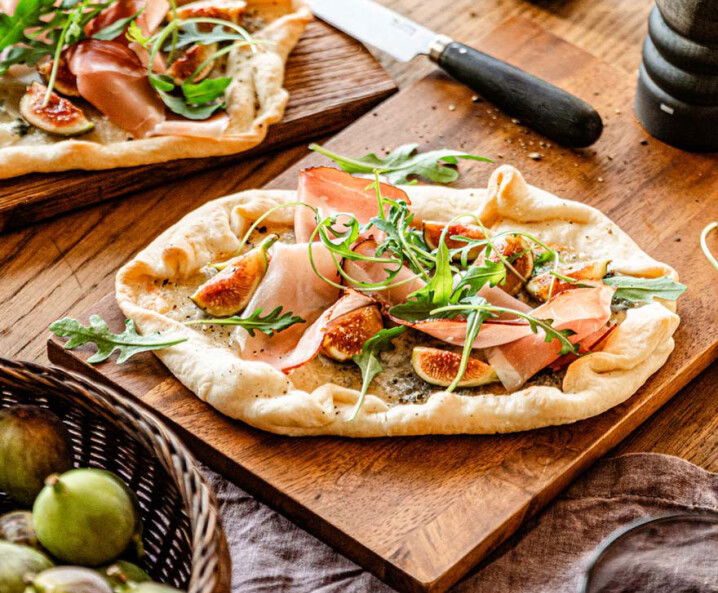 Feigen-Gorgonzola Fladen