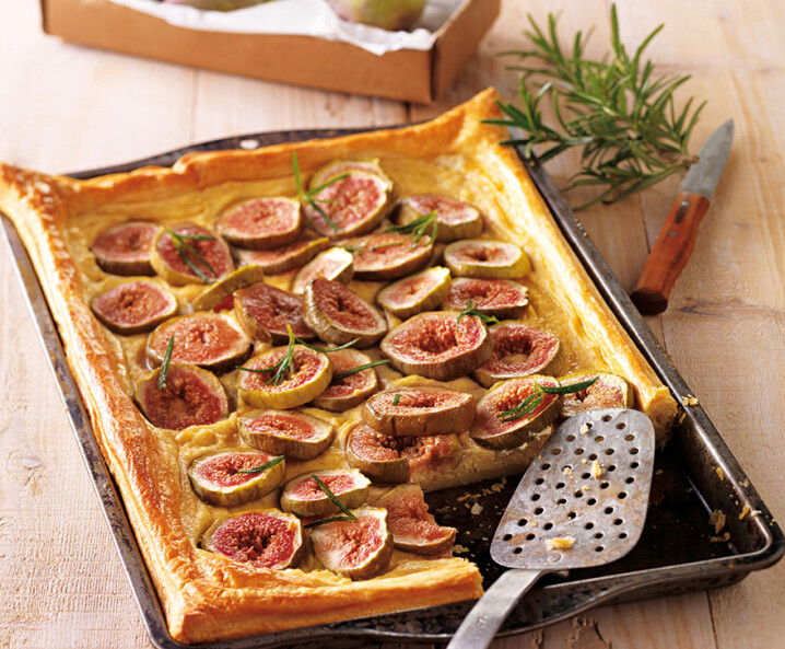 Feigentarte mit Schafskäse