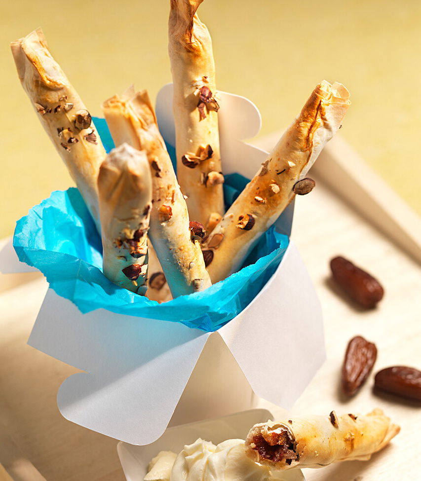 Filoteigstangerl mit Marzipan Tante Fanny