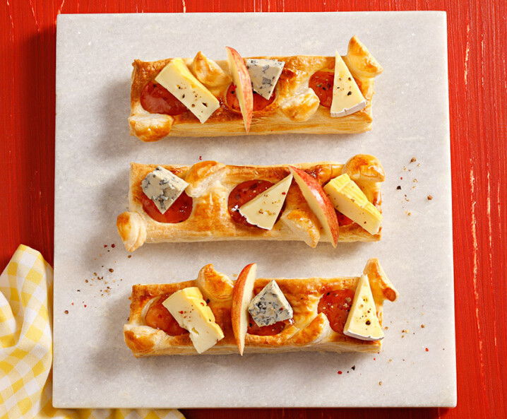 Fingerfood mit Käse Tante Fanny