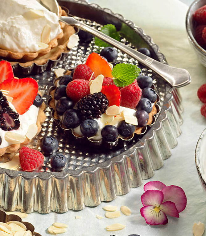 Fruchtig süße Tartelettes Tante Fanny