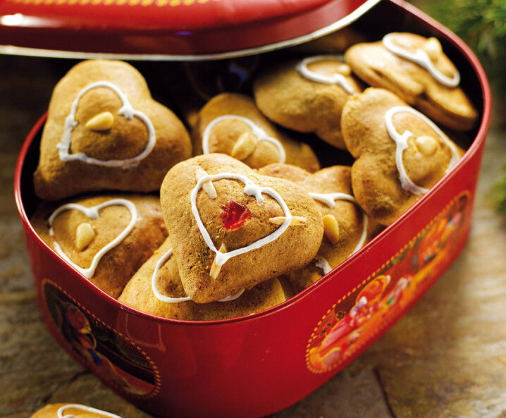 gefüllte Lebkuchenherzen Rezept Tante Fanny