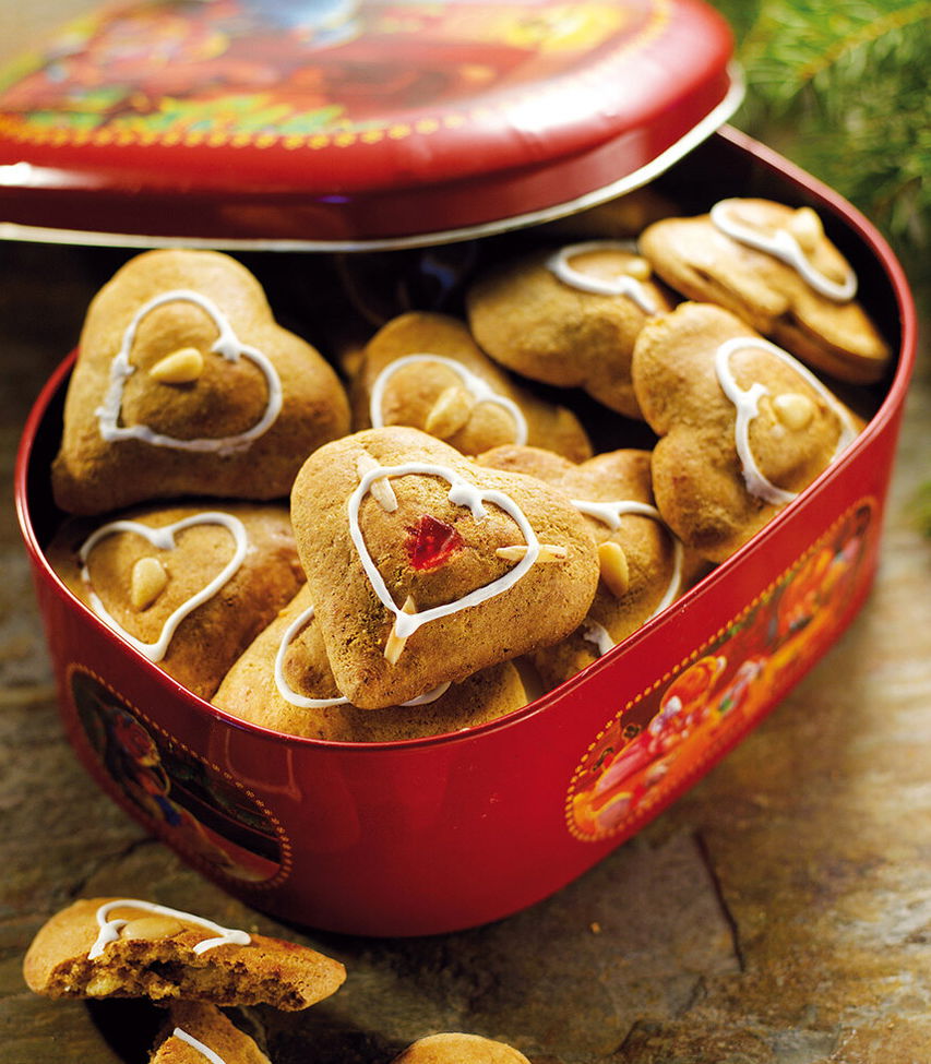 gefüllte Lebkuchenherzen Rezept Tante Fanny