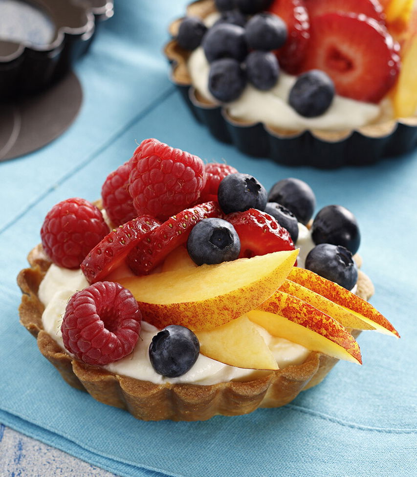 Holunderblüten Tartelettes Tante Fanny