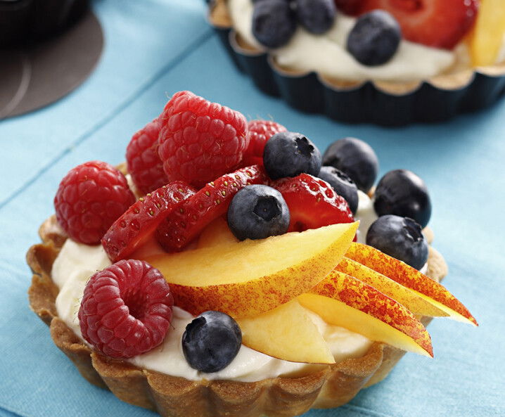 Holunderblüten Tartelettes Tante Fanny