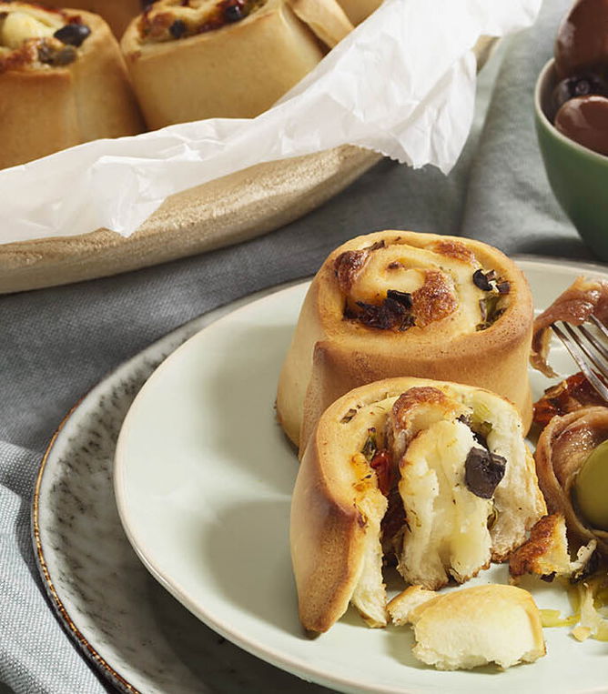 Italienische Pizzaschnecken Tante Fanny