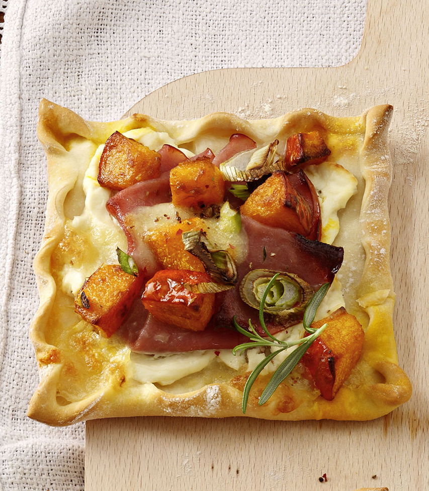 Kürbis-Flammkuchen Tante Fanny