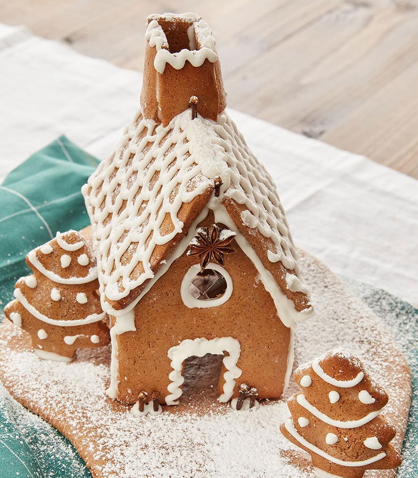 Lebkuchenhaus Anleitung