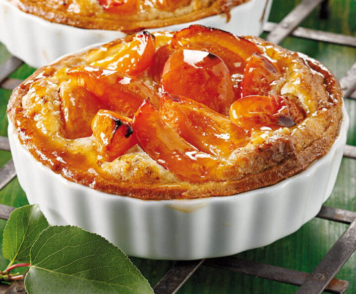 Marillen-Mandel Törtchen Tante Fanny