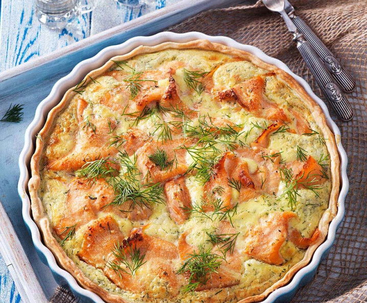 Räucherlachs Quiche Tante Fanny