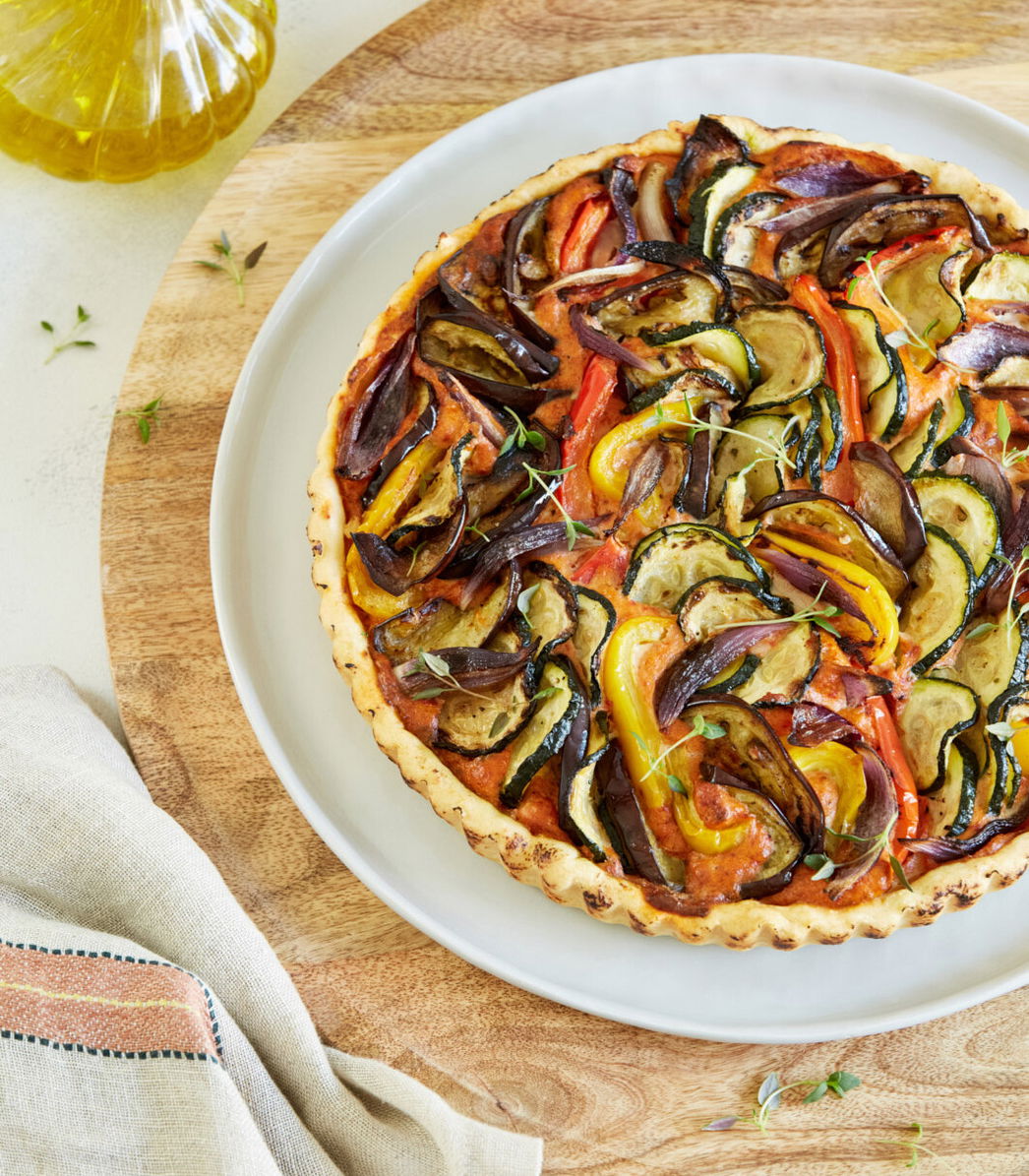 Ratatouille Quiche Rezept